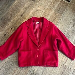 BENETTON vintage 1980’s wool coat, size 40 IT / US 4